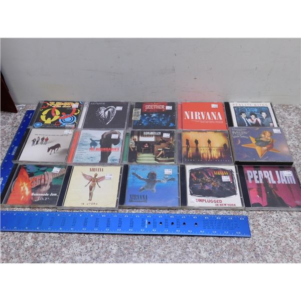 Lot of 15 Grunge Post Grunge CDs