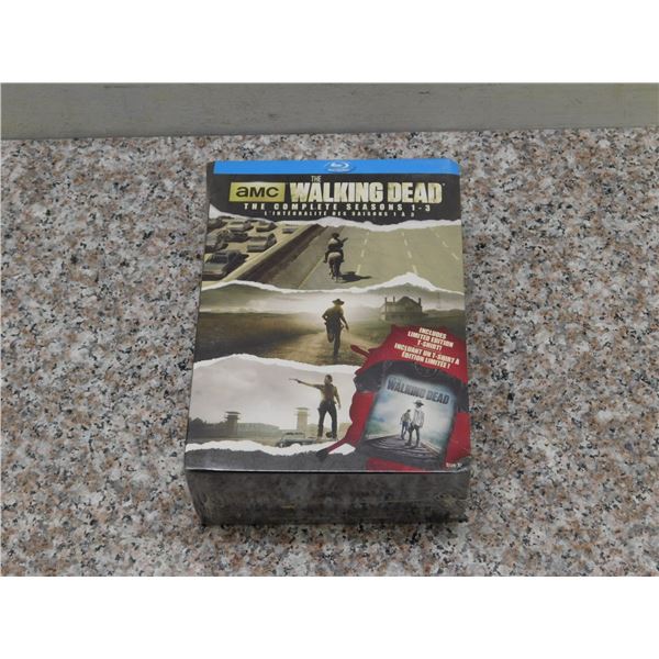 AMC The Walking Dead Blu-Ray DVD Box Set The Complete Seasons 1-3 SEALED