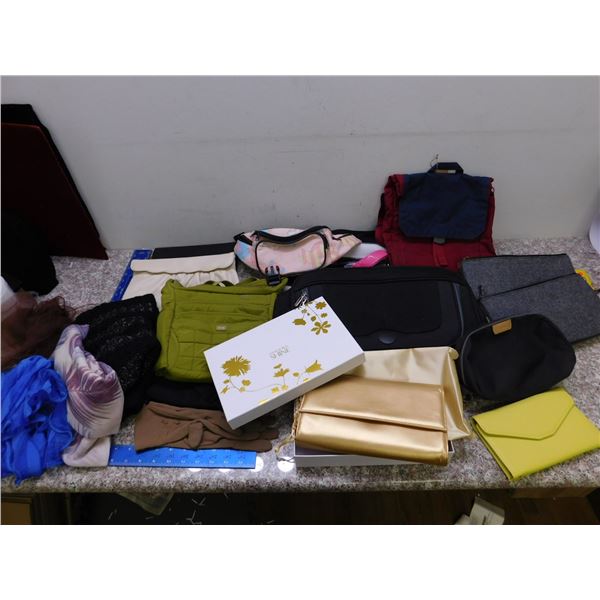 Lot of Bags, Clutches Winter Gloves and Scarves Pandora Lug Bellroy