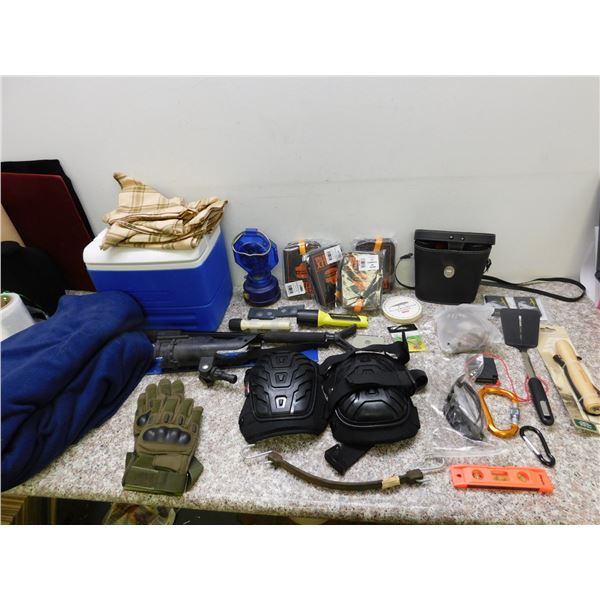 Box of Hunting Camping Survival Tactical Gear Supplies Equipment Accessories