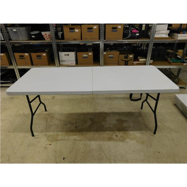 6ft Banquet Table Folding Plastic