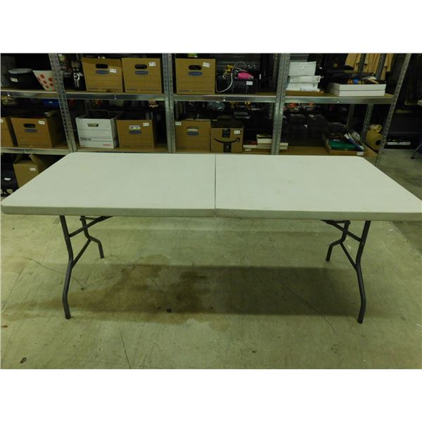 6ft Banquet Table Folding Plastic