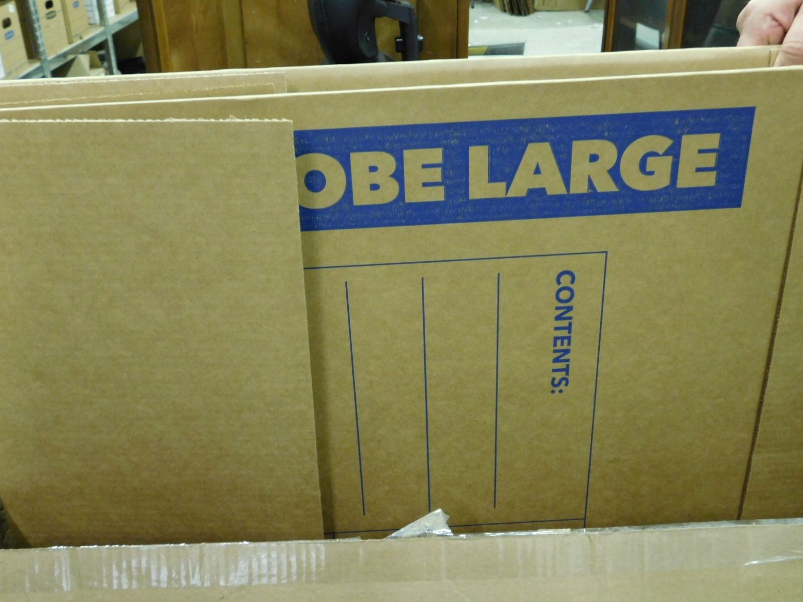 Large Box of 3 Bankers Wardrobe Large Boxes 13.3 cubic feet 24" x 24 x