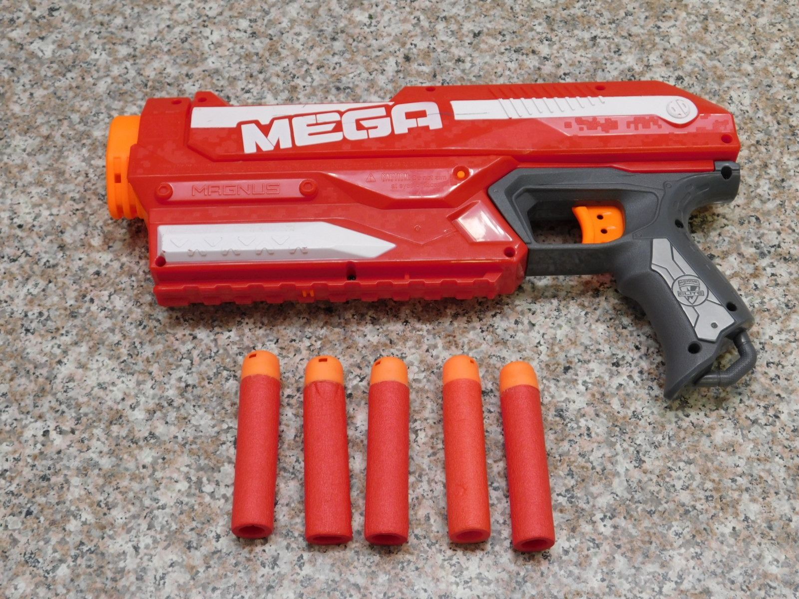 NERF Mega Magnus + 5 Darts