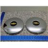 Image 1 : 2 Chevrolet Chrome Center Caps