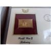 Image 5 : Stamp book 1 first day covers including 22kt gold replicas (74)