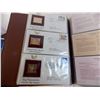 Image 4 : Stamp book 2 first day covers including 22kt gold replicas (70)