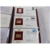 Image 4 : Stamp book 4 first day covers including 22kt gold replicas (75)