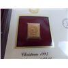 Image 5 : Stamp book 5 first day covers including 22kt gold replicas (27)