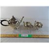 Image 1 : Warren plate Electro plated copper tea set