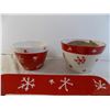 Image 2 : Christmas snack bowls set