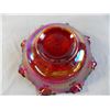 Image 4 : Carnival glass candy dish pink