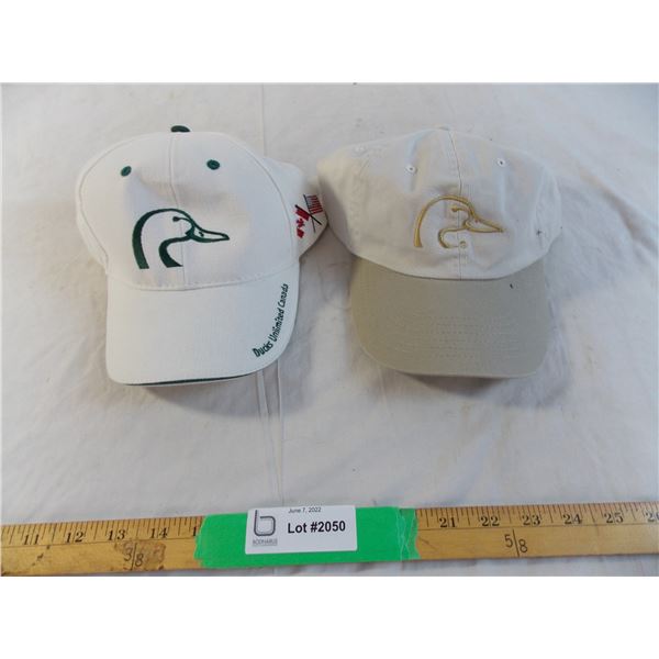 (2) Ducks unlimited Canada hats