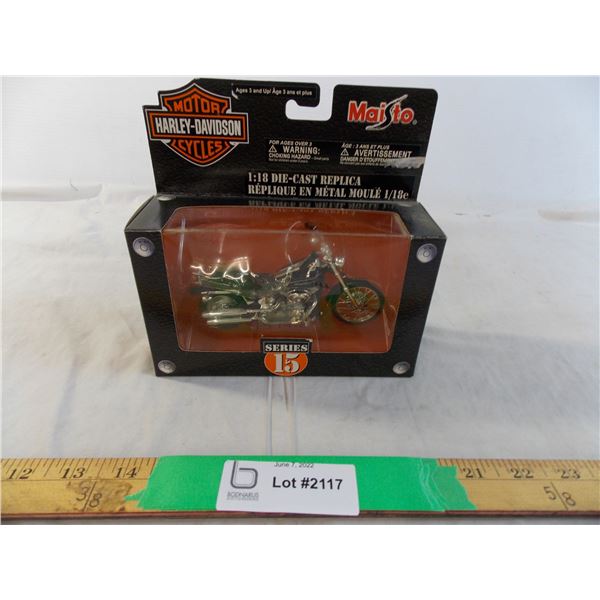 Harley Davidson series 15 1:18 diecast replica