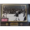 Image 2 : *"THE GOAL" by Robert Gordon Orr May10th 1970 framed picture 28x24