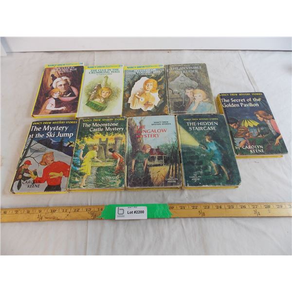 (9) Nancy Drew books