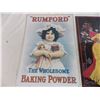 Image 2 : Rumford baking soda and Caffe Espresso metal ad signs