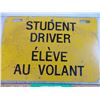 Image 3 : Susanna House parking and student driver metal signs