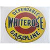 Image 2 : White Rose Gasoline Metal sign