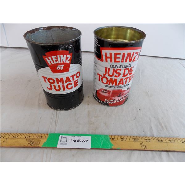 Heinz Tomato juice Tins