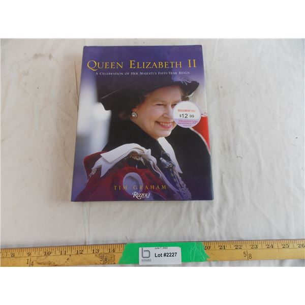 Queen Elizabeth II hardcover book