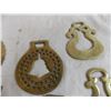 Image 4 : (6) Brass badges