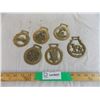 Image 1 : (6) Brass badges
