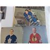Image 2 : Various newspaper clippings of hockey players