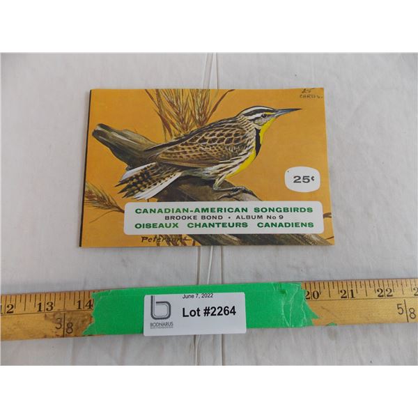 Canadian American Song birds Red rose Tea album