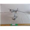Image 1 : Metal airplane figurine