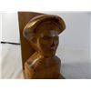 Image 3 : Wooden Mushroom people book ends
