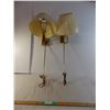 Image 1 : *(2) wall lamps with shades