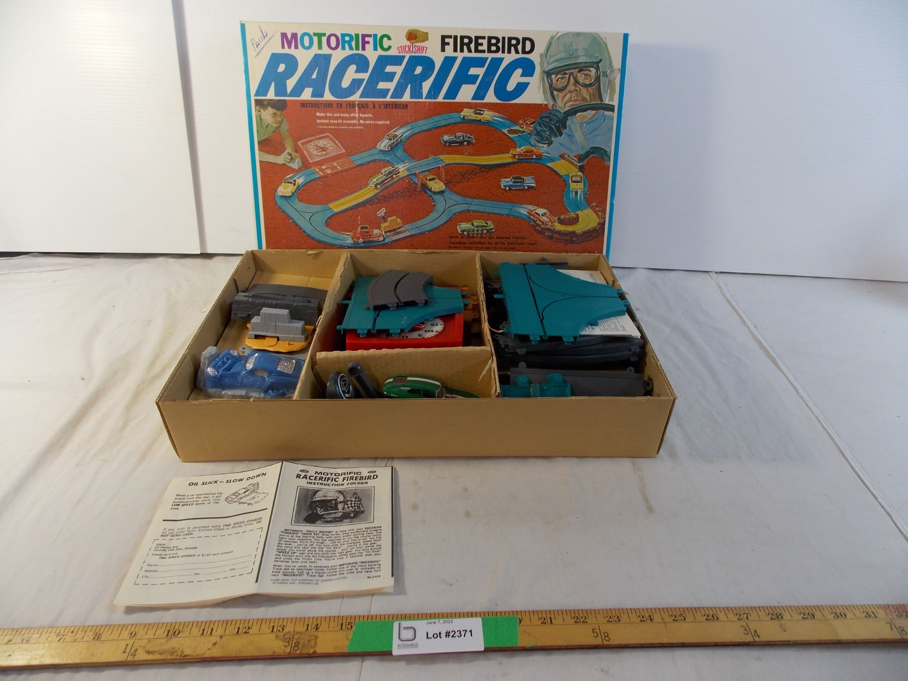 Motorific Racerific Motorific Firebird Racerific track set with cars