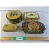 Image 1 : Assorted metal vintage tins