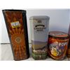 Image 2 : (5) assorted metal tins