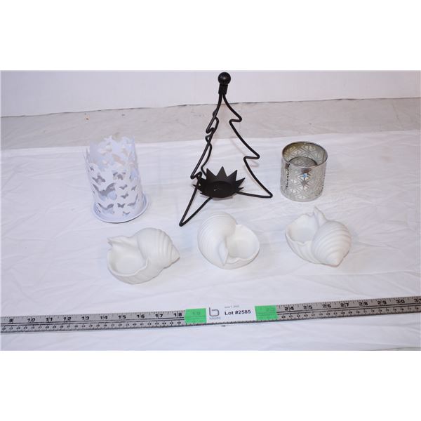 PartyLite Candle Holders (5)