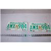 Image 1 : 1993 Saskatchewan License Plates (2)