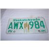 Image 2 : 1993 Saskatchewan License Plates (2)