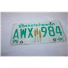 Image 3 : 1993 Saskatchewan License Plates (2)