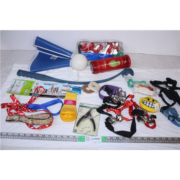 Pet Collars,leashes,pet toys,dog boots