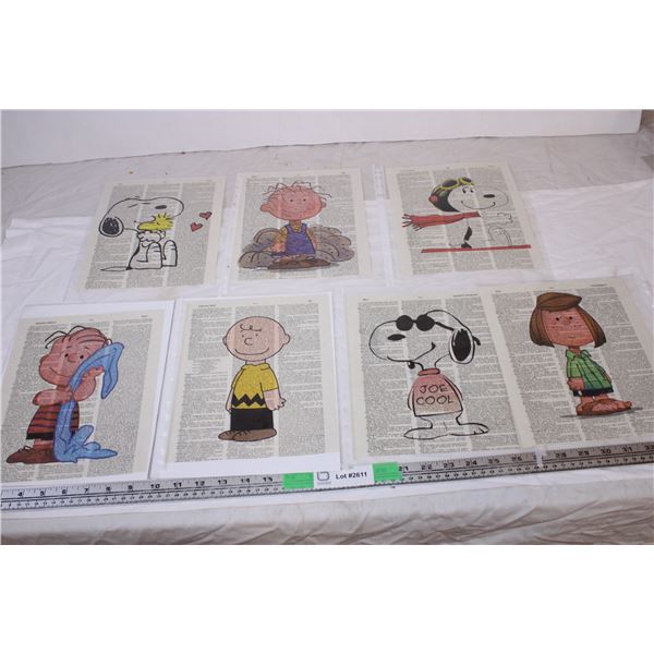 Charlie Brown/Snoopy Prints