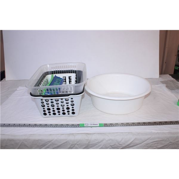 Plastic Bowl,Storage Plastic baskets