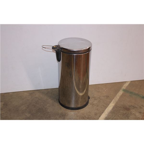 *Stainless Steel Garbage can