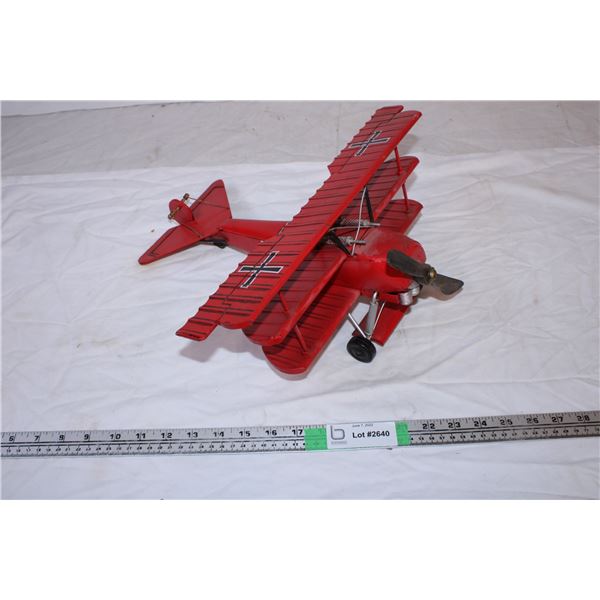 Collectible Model Airplane