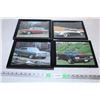 Image 1 : Framed Vintage Car Pictures (4)