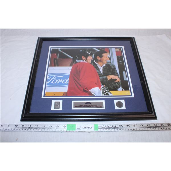 Ford Framed Gretzky Picture