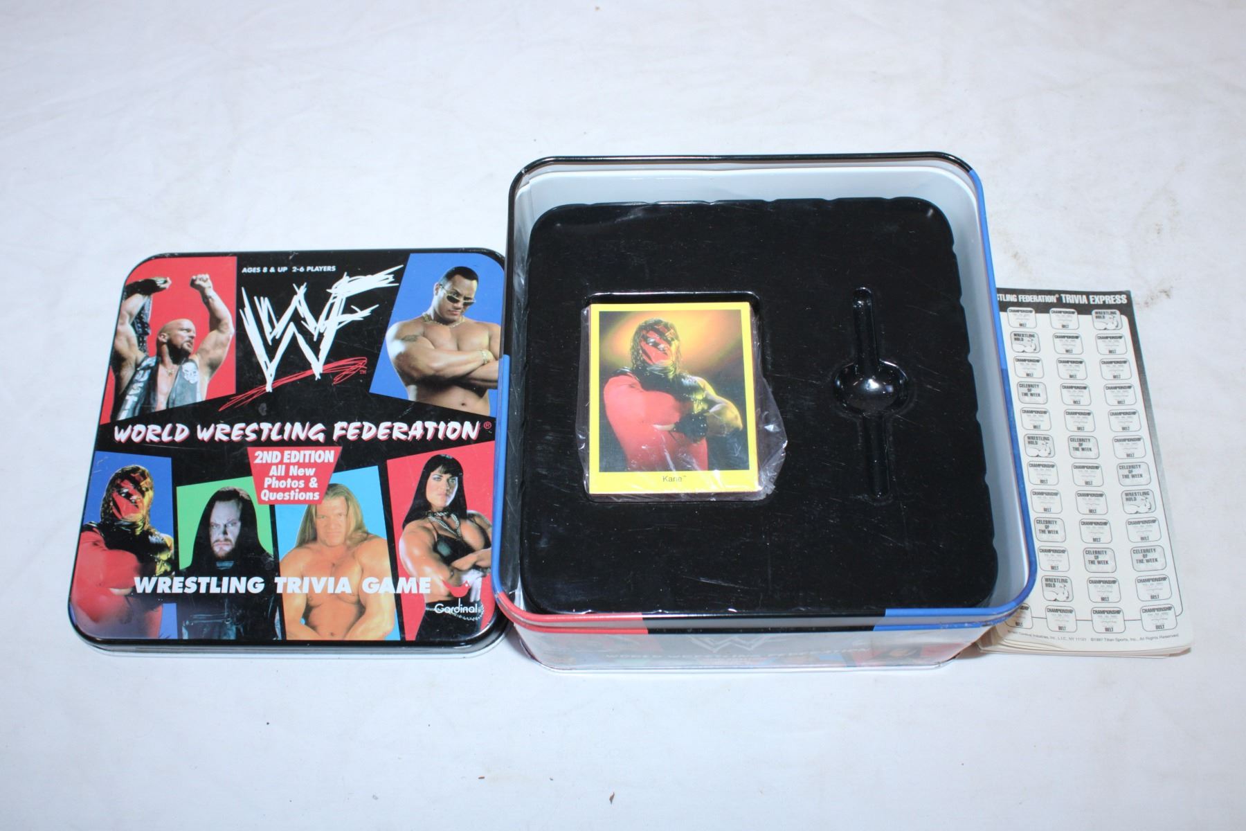 Wrestling Trivia Game Bodnarus Auctioneering
