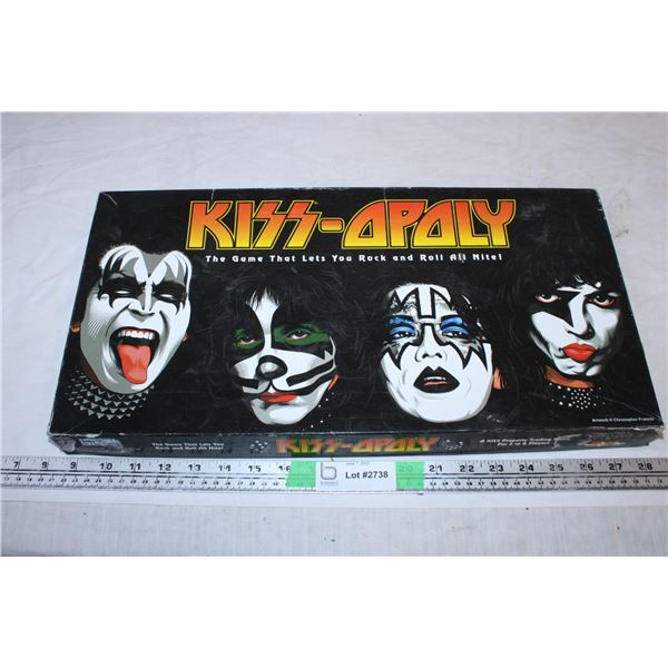 Kiss-Opoly Board Game