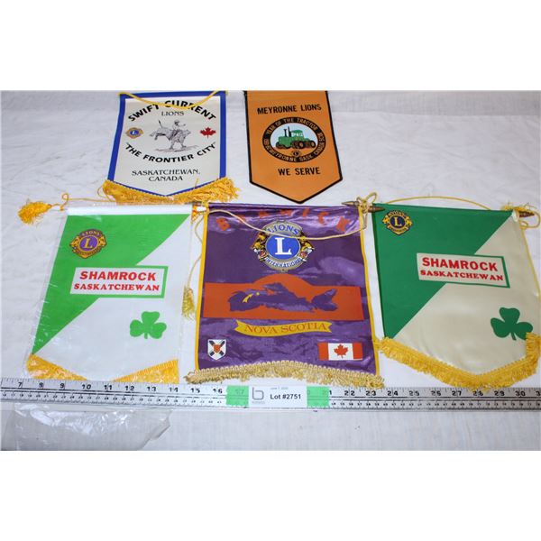 Lions Club members Flags (5)