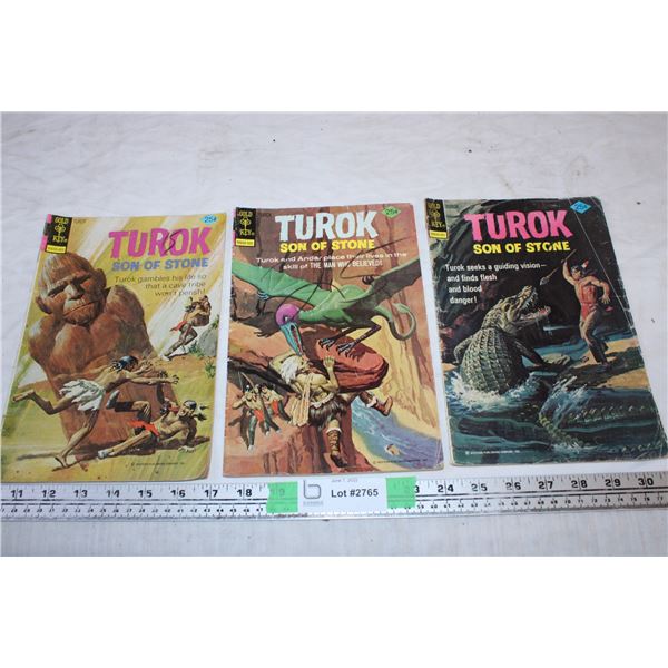 Gold Key Turok Comics (3)